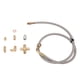 thumbnail image 1 of Turbo Oil Feed Line Kit 1/8PNT AN4 Fitting Oil Drain Line for T3 T4 T04E T60 T61 T61 T70, 1 of 9