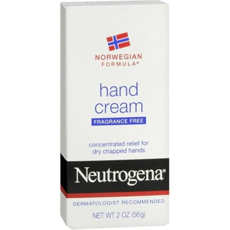 Hand Cream Fragrance Free Neutrogena Norwegian Formula - Neutrogena Norwegian Formula Hand Cream Fragrance-Free 2 oz (Pack of 2)