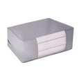 thumbnail image 1 of Home Textile Storage Durable Non Woven Quilt Luggage Bag for Moving Packing and Clothes Organization, 1 of 5