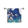 thumbnail image 2 of MKHERT Floral Peacock Bath Towel Shower Towel Wash Cloth Face Towels 16x28 Inches, 2 of 3