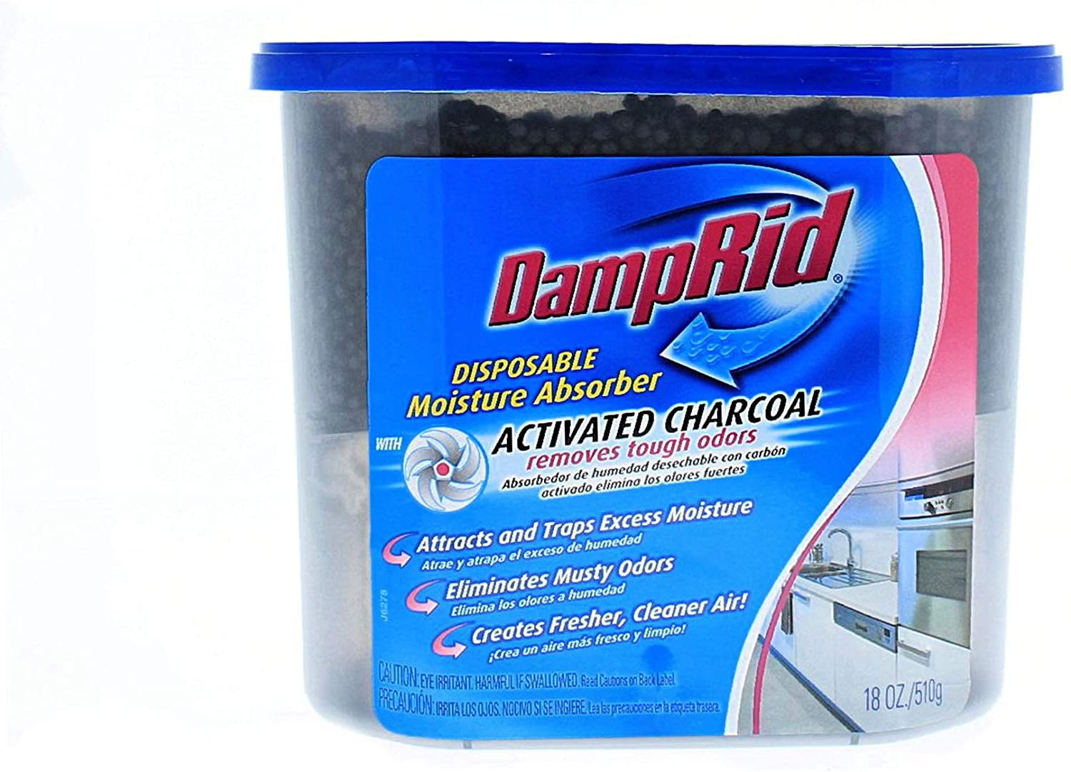 DampRid Fragrance Free Disposable Absorber with Activated