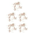 thumbnail image 2 of Sonducket 4 Uds peinetas de flores de boda conjunto de decoraciones elegantes tocados de mujer hermoso tocado de novia accesorio de joyería de Type2 NO2, 2 of 6