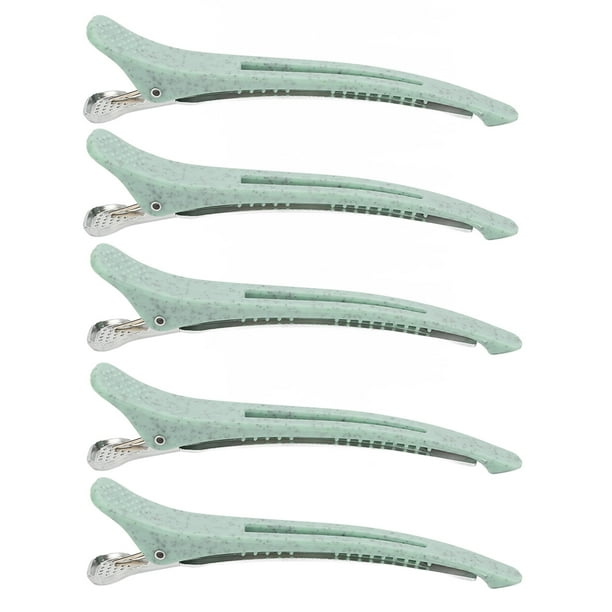 Pinza Para El Pelo De Pico De Pato, Herramienta De Peinado Con Clip De Sección, Portátil, 6 Piezas, Elegante Para Peluquería