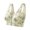 Beige, variant on Under $5 Jelly Bras for Women Warm Tone Embossed Jacquard Wireless Sleeping Bra Front Closure Full Coverage Light Lining Supportive Comfort No Underwire Brassiere Gkeoshab