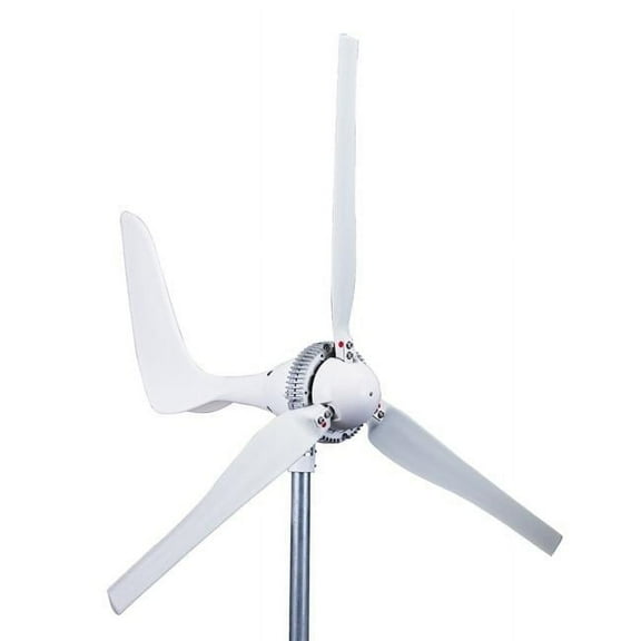 Fiesta Wind Turbine Systems 1500W 24V 60A Windmill Generator Kit, White, 3 Blades, 57 lbs