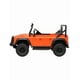 thumbnail image 3 of PINGÜE® Montable Eléctrico Niños Land Rover® Defender 110 SVX Licencia Oficial | Control Remoto 2.4 GHz | Batería 12V 7AH |8 Km/h | 2 Motores 390 |Luces LED, Música, Radio| ORANGE, 3 of 7