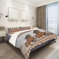 thumbnail image 1 of Horse Bedding Set Twin Size for Bedroom Decor Comforter Set 3 Pieces Bedspread, 1 of 7