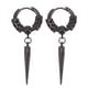 thumbnail image 1 of 1 par de pendientes colgantes pendientes de estilo fría aretes punk hombres joyas para orejas, 1 of 4