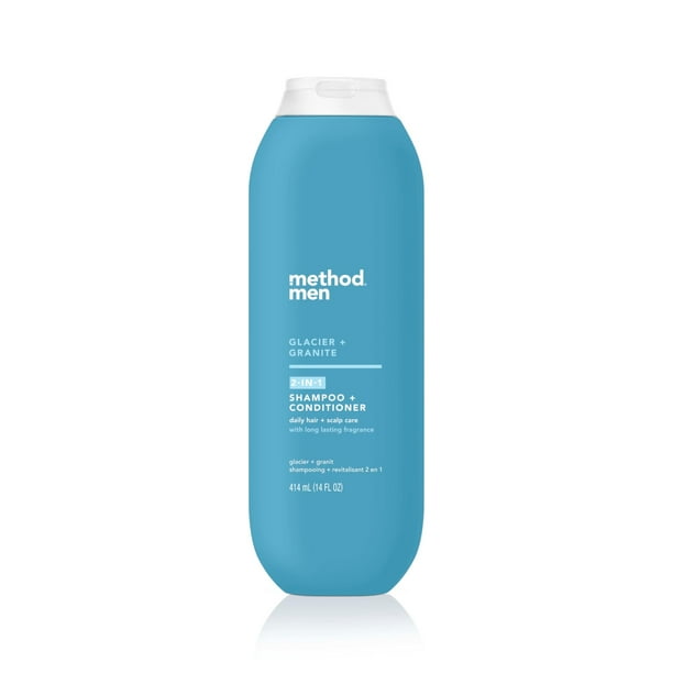 Champú y acondicionador Method Men 2 en 1 Glacier + Granite 414 ml