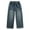 Blue, variant on THJRPQJFD Jeans for Girls 12-14 Cargo Jeans 10-12 Y2k Baggy Jeans Girls Yoga Pants Size 14-16 Clothes for Teenage Girls Workout Clothes Little Girl, Blue 11-12 Years