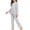 Grey, variant on CPNG Girls Clothes Rib-Knit Outfit Ruffle Sleeve Shirt with Belt 3Pcs Straight Wide Leg Pant Set Teen Girls Fashionable Casual Dress Set(Blue,10-11 Years)