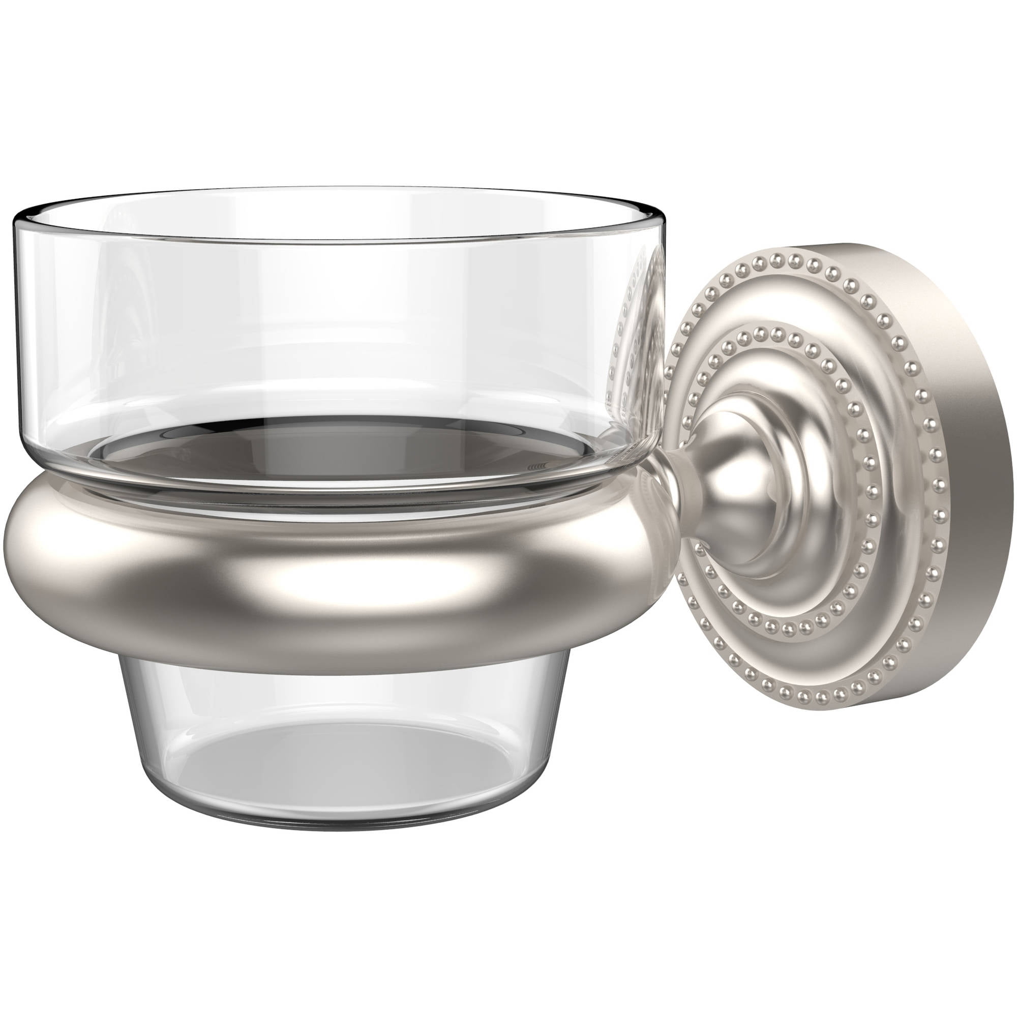 Dottingham Collection Wall Mounted Votive Candle Holder in Satin Nickel