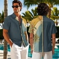 thumbnail image 2 of Psesaysky Palm Tree Sleeveless Dress for Women Couples Matching Outfit Shirts&Sundress for His and Her Beach Clothes 2026 Vacation Party Dress or Shirt, 2 of 7