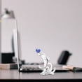 thumbnail image 3 of WASHWEPE Desktop Dolphin Decor Blue Transparent 1 Piece 3.7x2.8in, 3 of 8