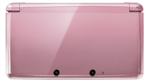 Nintendo 3DS Pearl Pink Video Game Console with 4 GB Data Storage
