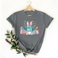 thumbnail image 2 of Mujeres Manga Corta de Verano Tops Día de San Valentín Impreso Cuello Redondo, Camisa de Moda Casual Blusa, 2 of 6