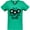 Kelly Green, variant on Inktastic Oldies but Goodies Records and Music Notes Women's V-Neck T-Shirt