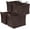 Espresso color*4, variant on Handwoven Clothes Basket Laundry Hampers Large Wicker Storage Baskets for Shelves Blankets Closet Storage Bins Car Bedroom Bathroom Organizers and Storage Bath (Pack of 4, Espresso color)