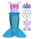 thumbnail image 1 of Vestido de princesa de La Sirenita, disfraz de Ariel para niñas, Cosplay para niños, ropa de fiesta de cumpleaños y Carnaval Fivean unisex, 1 of 2