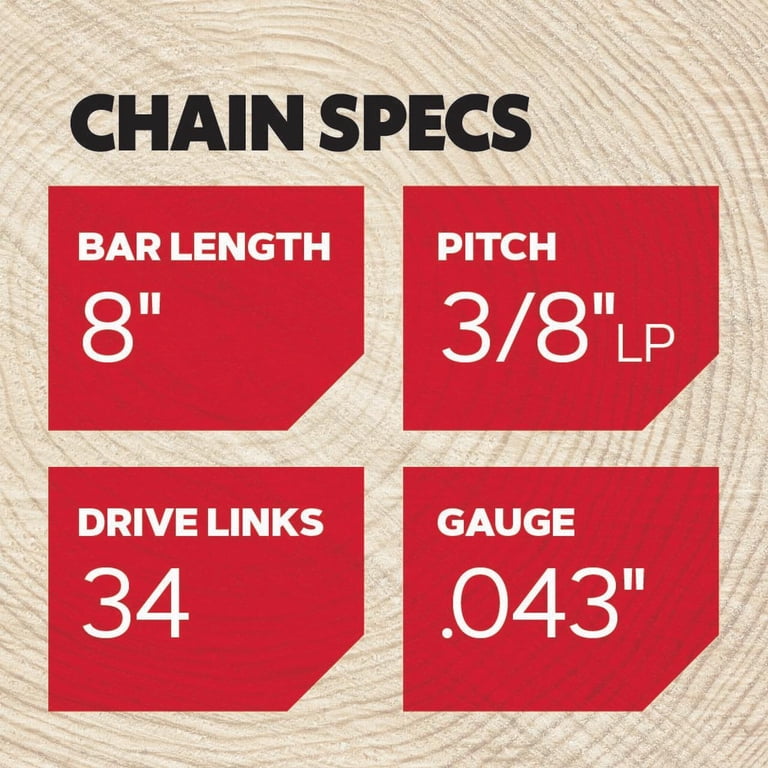 Oregon, Pole Saw Chain, R34 for 8