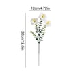 thumbnail image 3 of Boovnll Red White Blue Flowers 3Pcs 4th of July Artificial Flowers Table Decorations for Home Memorial Day Dining Table Centerpiece Decor, 4th of July Decorations, 3 of 6