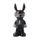 thumbnail image 1 of Figura de conejo astronauta coleccionable para estantería o entrada del dormitorio. Plata Negro, 1 of 9
