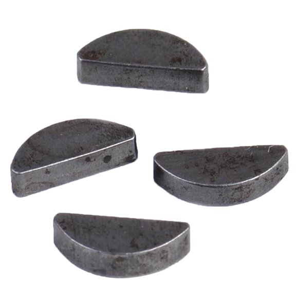 Almencla 2 Pair Metric Woodruff Key Set for 49cc 60cc 80cc 2 Stroke Clutch Side of Crank GY6 125 150