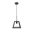 thumbnail image 3 of Luminous 1 Light Pendant in black, 3 of 7