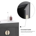 thumbnail image 4 of 24''Bathroom Vanity,black (Without ceramic basin), 4 of 6