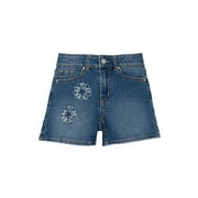 Girls Denim Shorts, Size 5-18
