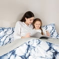 thumbnail image 5 of Castle Fairy Female Men Women Marbling Watercolor Bedding Comforter Set 2pcs,Abstract Marble Stone Pattern Twin Comforter Sets Microfiber,Gradient Ombre Breathable Bedding Set,Luxury Bedroom Decor, 5 of 8