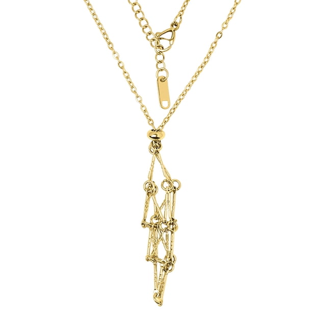 Crystal Stone Holder Necklace Ajustable Crystal Cage Necklace Ajustable Metal Net Necklace Crystal Stone Chain Mesh Pendant Necklace Punk Style Jewelry Accessories Gifts