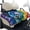 Golf Ball Rainbow Whilpool Tie Dye, variant on Yuyamidu Green Camo Golf Cart Seat Covers American Flag Golf Cart Seats Cushion Covers Washable Club Car Seat Towel Blanket Golf Cart Accessory, 4th of July