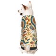 thumbnail image 1 of Balery 70s Hippie Style Sudadera con Capucha para Perros Pequeños – Ropa para Mascotas, Disfraz para Perros y Gatos, Ideal para Fiestas y Cosplay-Large, 1 of 7