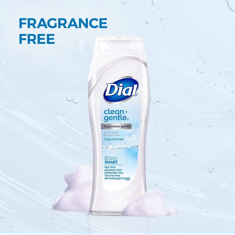 Dial Clean + Gentle Body Wash - 16 oz
