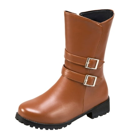 

Valentine s Day Deals!2022 Juebong Autumn And Winter Women s Boots Side Zipper British Style Heightened Platform Ankle Boots