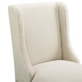 thumbnail image 7 of Hawthorne Collections 26.5" Fabric Upholstered Counter Stool in Beige (Set of 2), 7 of 7