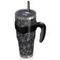 thumbnail image 2 of 40oz Tumbler,Spider Web Halloween Pattern Insulated Tumblers with Removable Handle,Stainless Steel Double Vacuum Coffee Tumbler Cup with Straw for Home,Office,Travel,Party, 2 of 5