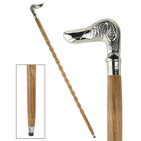 Animal Menagerie Chrome-Plated Walking Stick Collection: Duck