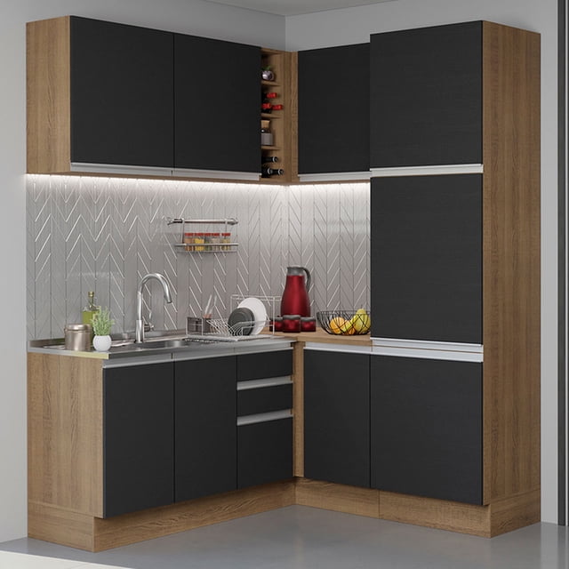 Cocina Integral Completa Modular Madesa Glamy 329cm MN 01