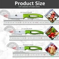 thumbnail image 2 of Ceramic Knife Sharp Household Fruit Knives Set with 5inch Utility Knife and 4inch Paring and 3inch Cutter Tools with Sheath, 2 of 7