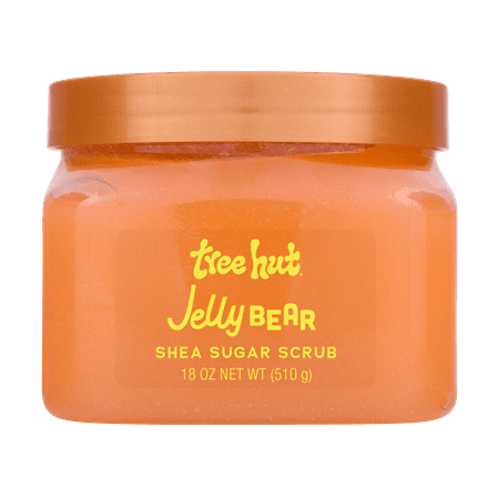 Tree Hut Jelly Bear Exfoliating Shea Sugar Body Scrub, 18 oz