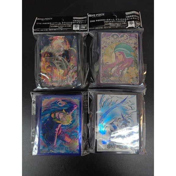 One Piece Card Game Official Sleeves: Limited Edition Vol.2 Set of 4