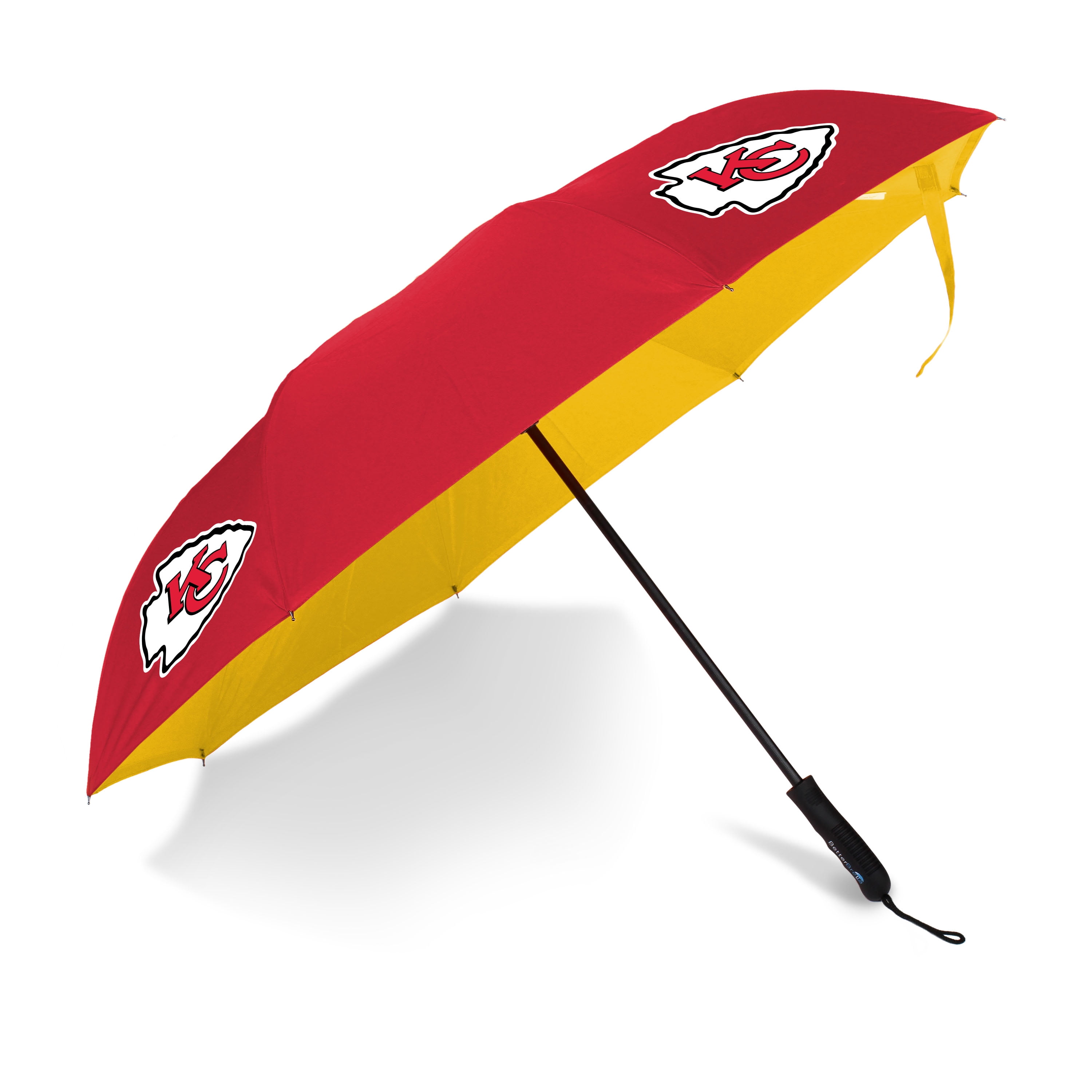 NFL Kansas City Chiefs Wind-Proof Umbrella - Walmart.com