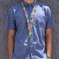 thumbnail image 2 of Hasbro Lanyard, Candy Land Character Lineup Stripe Multi Color, Elastic, 2 of 4