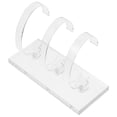 thumbnail image 1 of FESTFENDS Stable Transparent Watch Display Stand Acrylic Holder for Wrist Watch Storage, 1 of 8