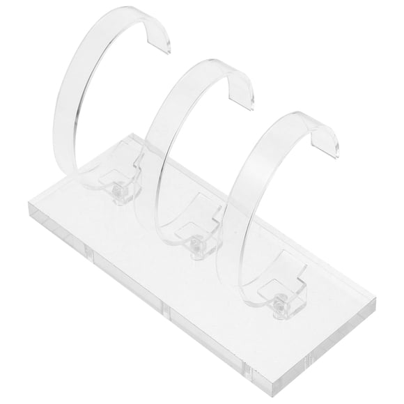 FESTFENDS Stable Transparent Watch Display Stand Acrylic Holder for Wrist Watch Storage
