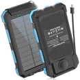 thumbnail image 1 of Cargador solar Power Bank Durecopow 49800 mAh para teléfono y reloj, 1 of 8