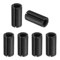 thumbnail image 1 of Adaptador Uxcell de 6 piezas de 12.7 mm (1/2") a 6.35 mm (1/4") de acero al carbono para herramientas de grabado CNC en madera, negro, 1 of 7