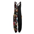 thumbnail image 2 of Women's Casual Camo Tie-Dye Jumpsuits, Loose Sleeveless Adjustable Strap Overall Rompers with Pockets Black M, 2 of 7